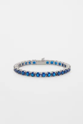 5mm Tennis Bracelet - Dark Blue