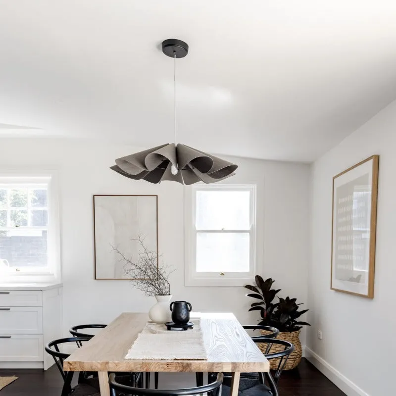 Artistic Wooden Suspended Pendant