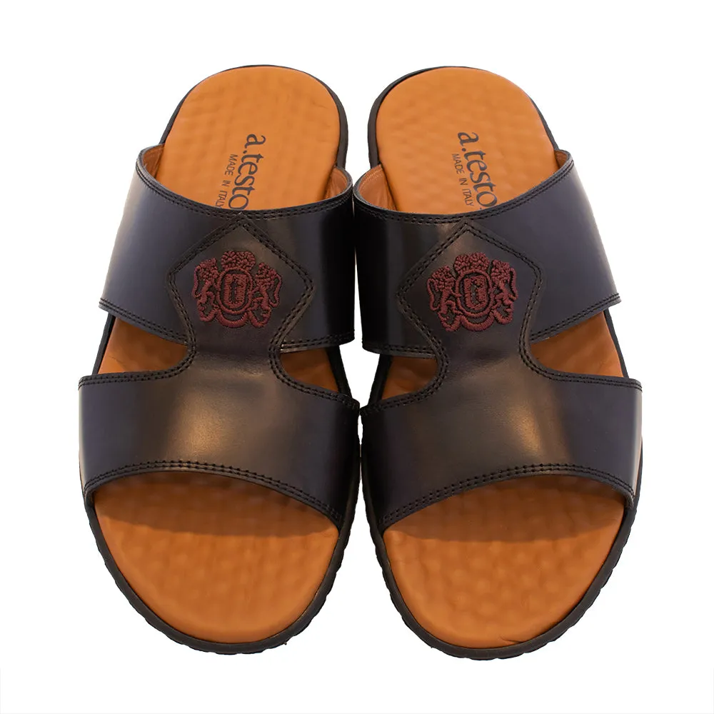 A.Testoni Sandal Black