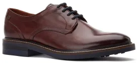 Base London Mawley Mens Leather Lace Up Derby Shoe