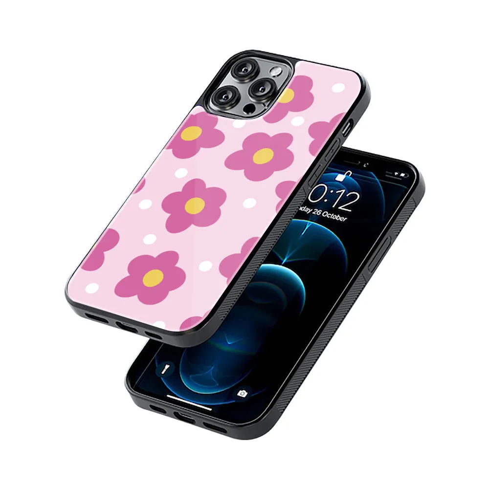 Candy Flower Phone Cover | Glass Case