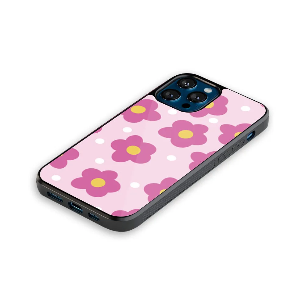 Candy Flower Phone Cover | Glass Case