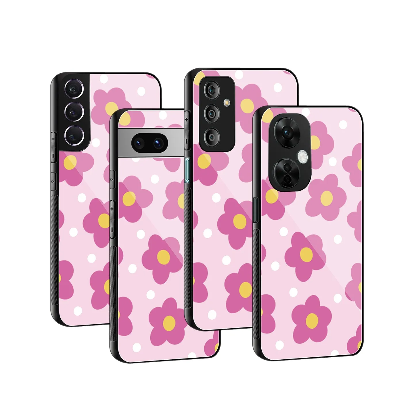 Candy Flower Phone Cover | Glass Case