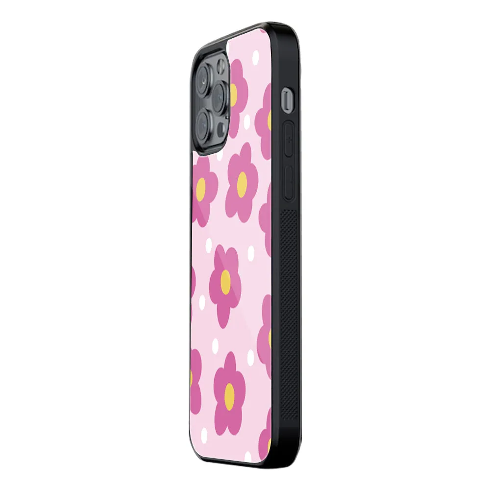 Candy Flower Phone Cover | Glass Case