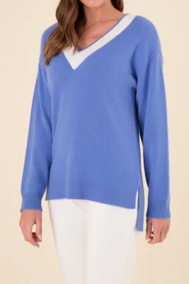 CASHMERE TENNIS SWEATER