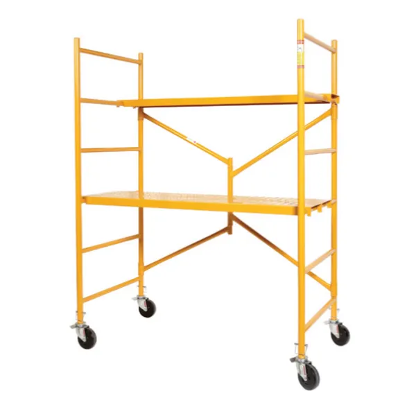 Circle Brand  6' Steel Folding Mobile Scaffold