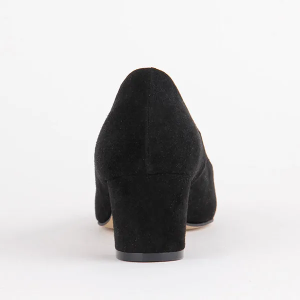 COURTNEY - black suede