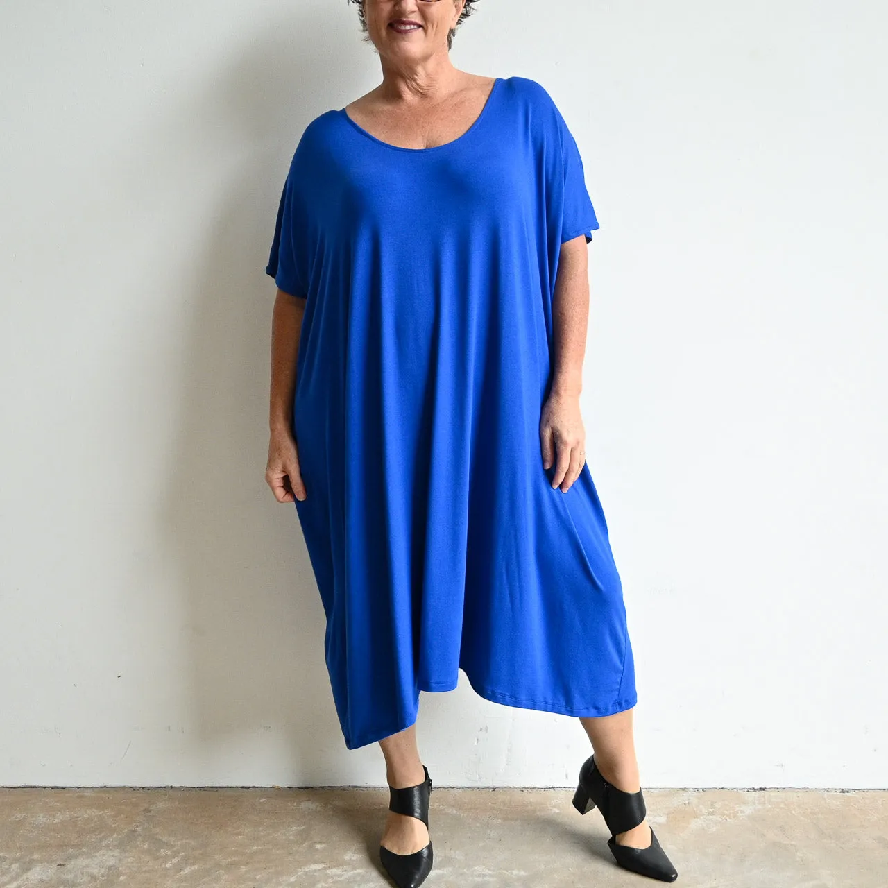 Find Your Flow Drape Dress by KOBOMO Bamboo