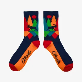 Fragment Moose Men's & Women's Crew Socks