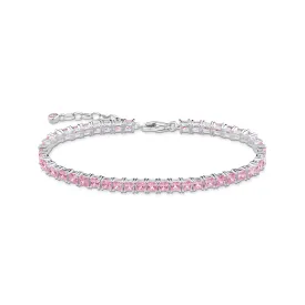 Heritage Pink Tennis Bracelet