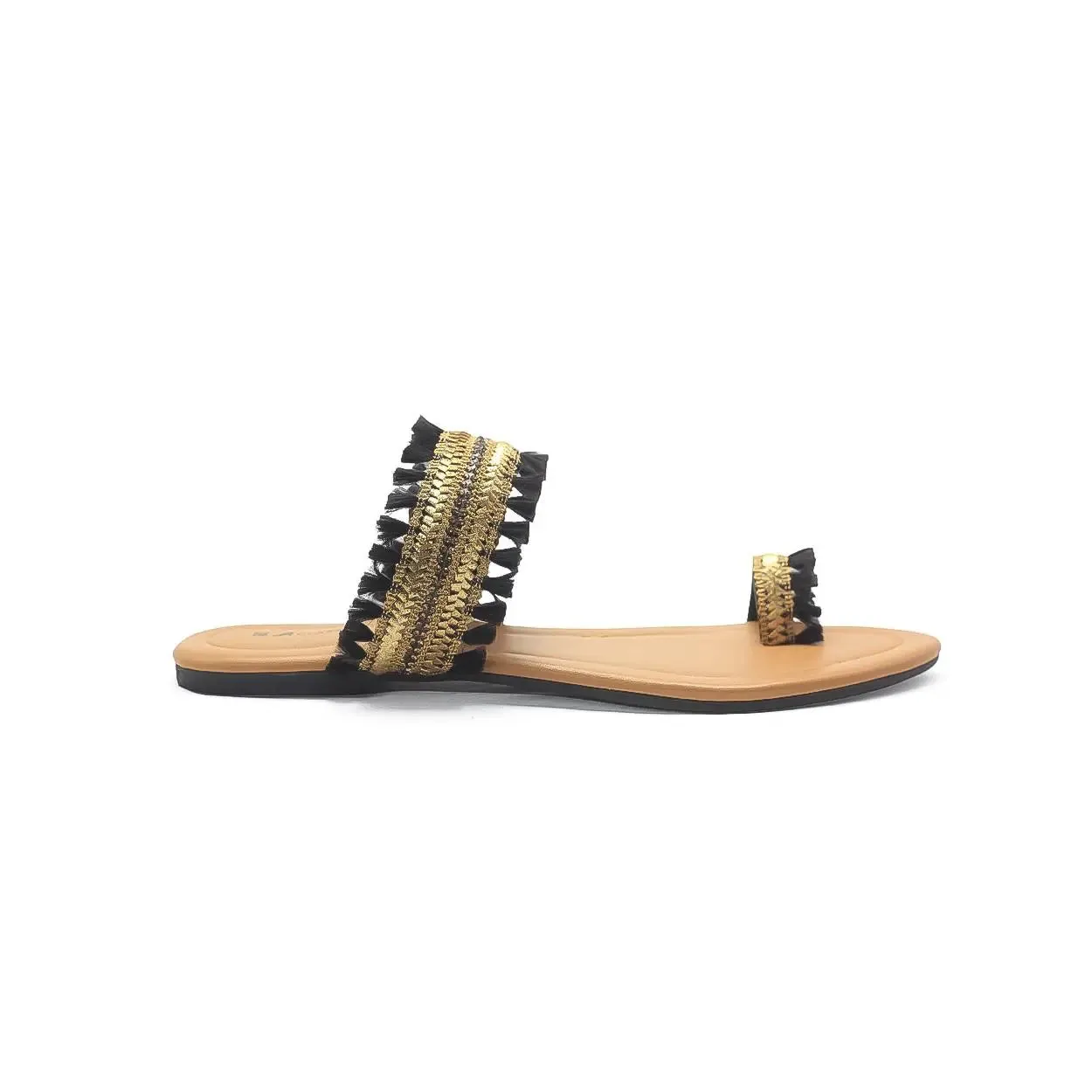 Nagra Classy Flat Sandals |  Nawabi Shoes BD