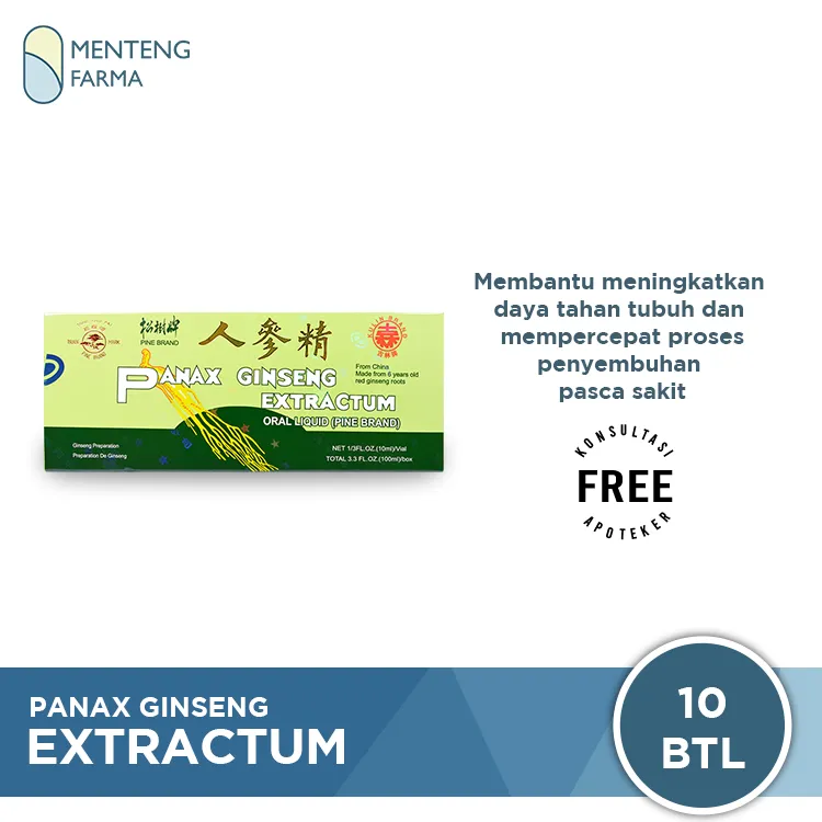 Panax Ginseng Extractum with Alcohol (Pine Brand)