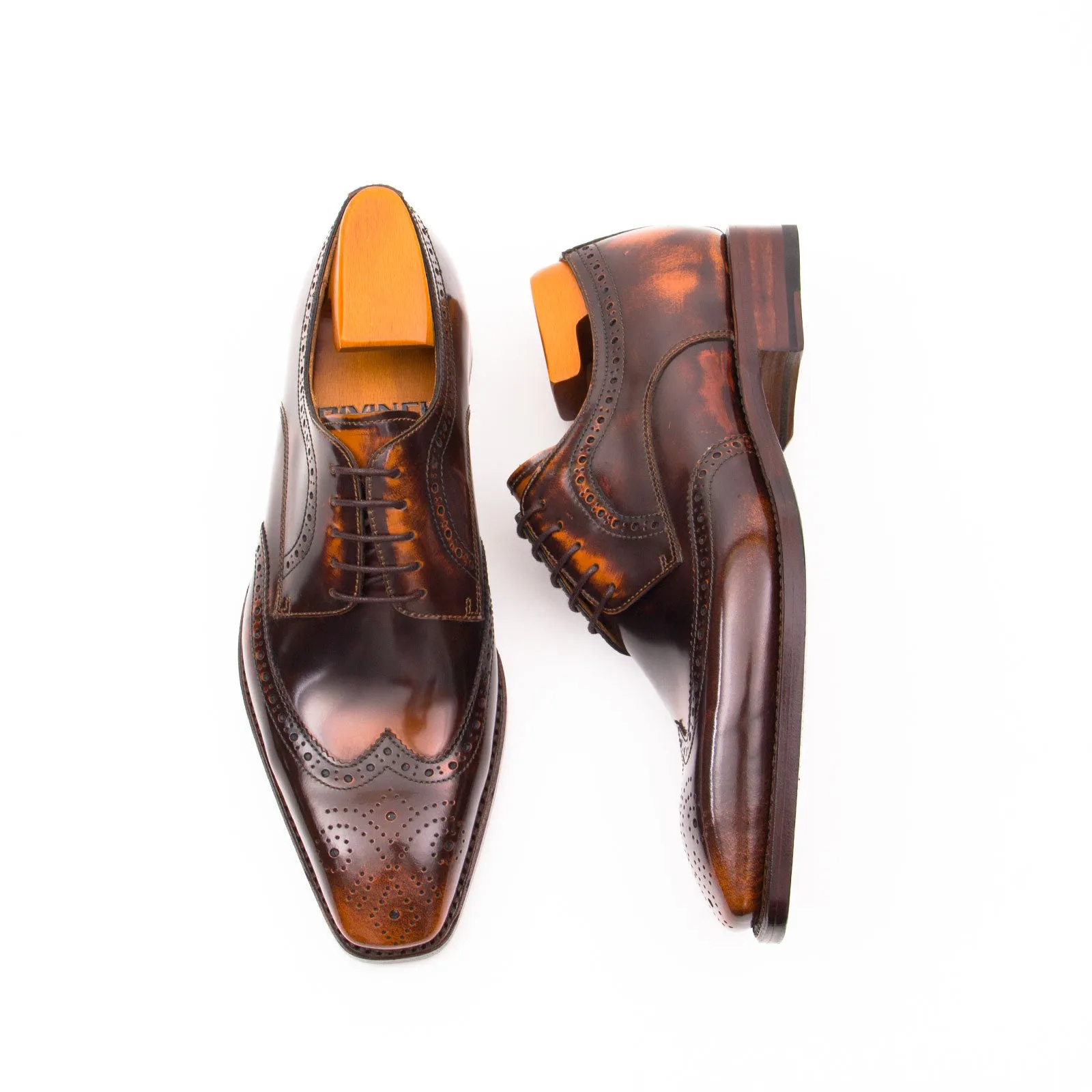 Patent leather goodyear welt dress shoes