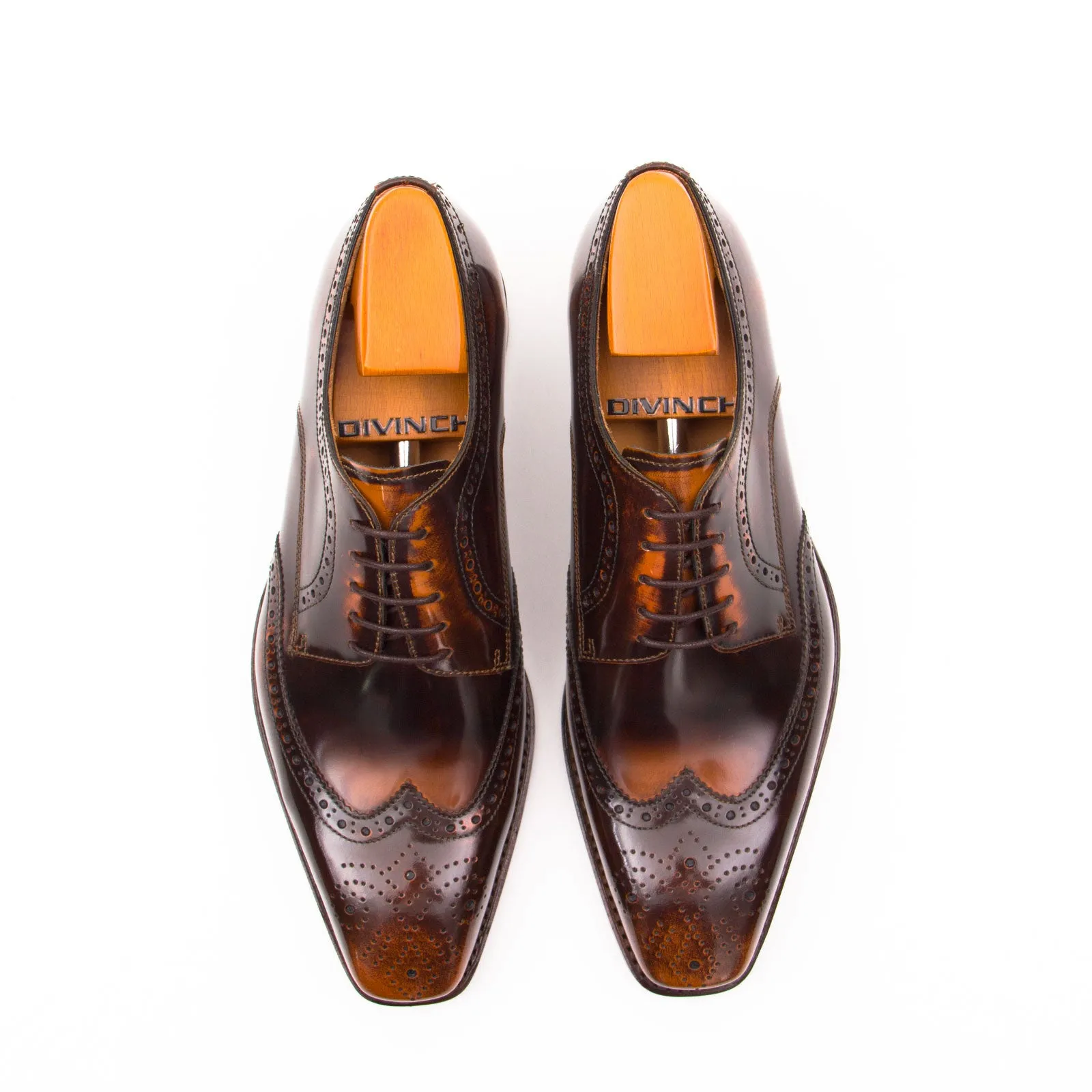 Patent leather goodyear welt dress shoes