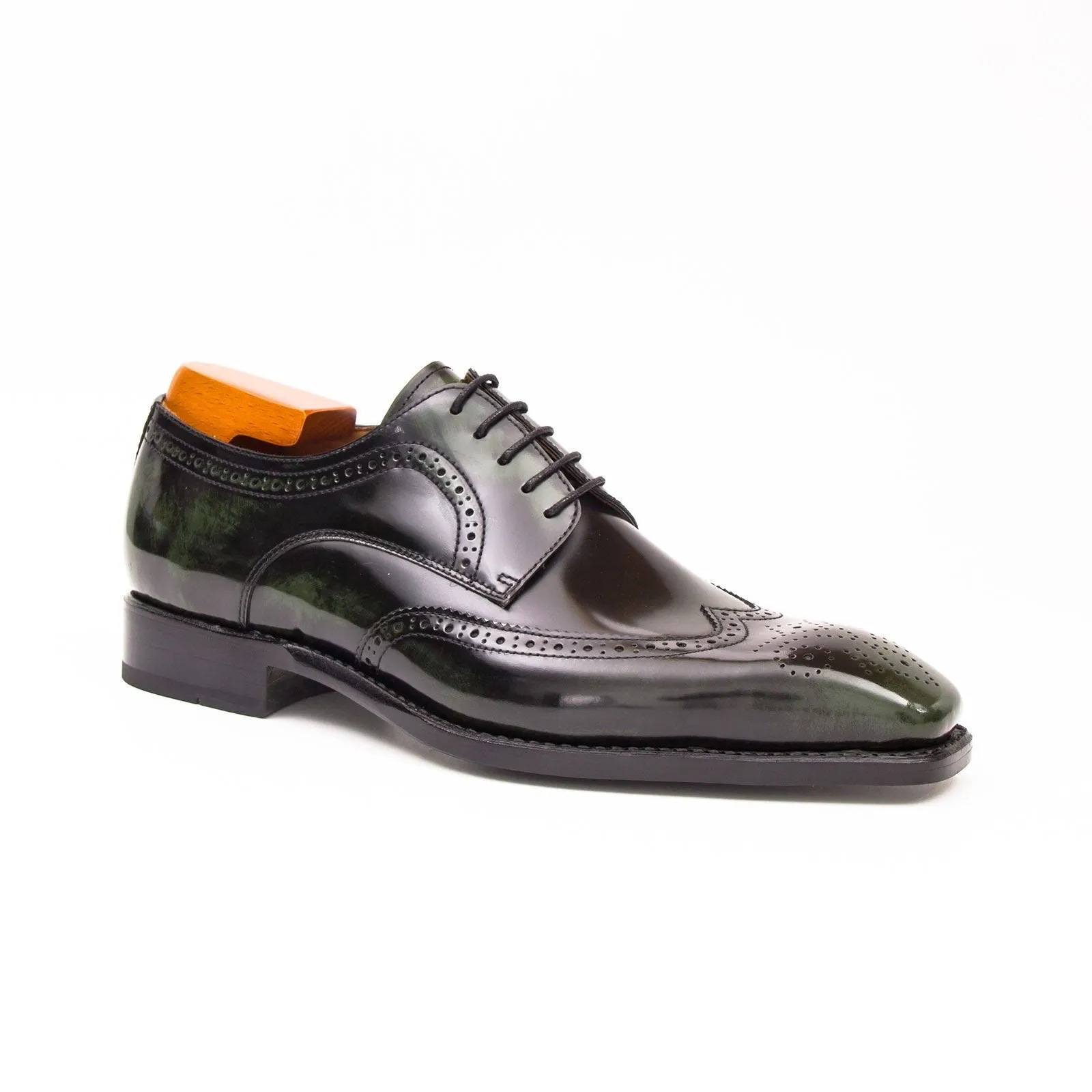 Patent leather goodyear welt dress shoes