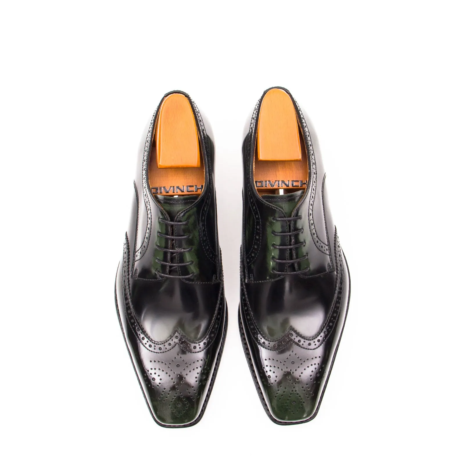 Patent leather goodyear welt dress shoes