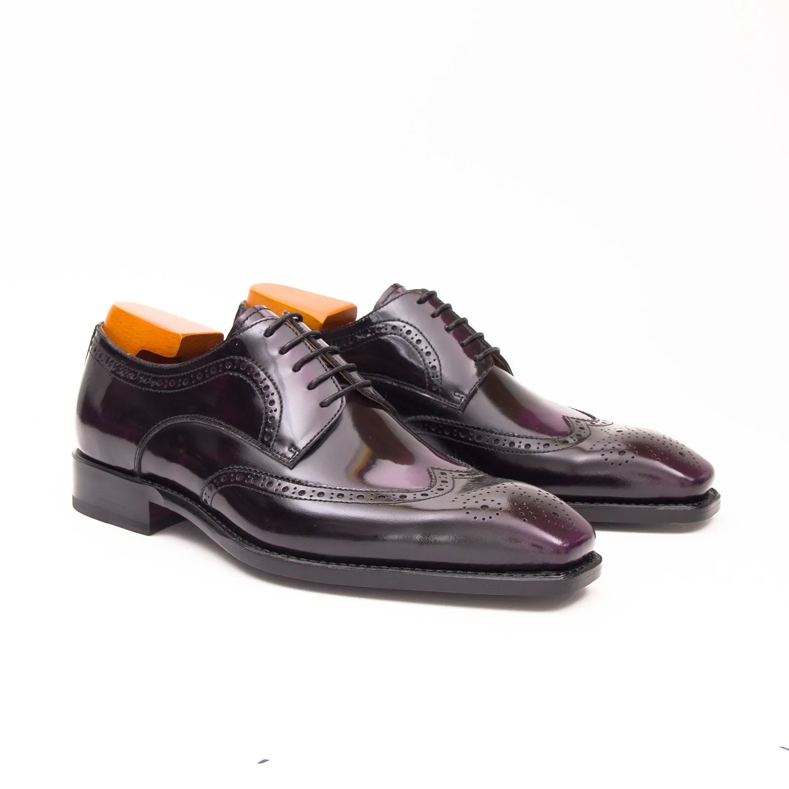 Patent leather goodyear welt dress shoes