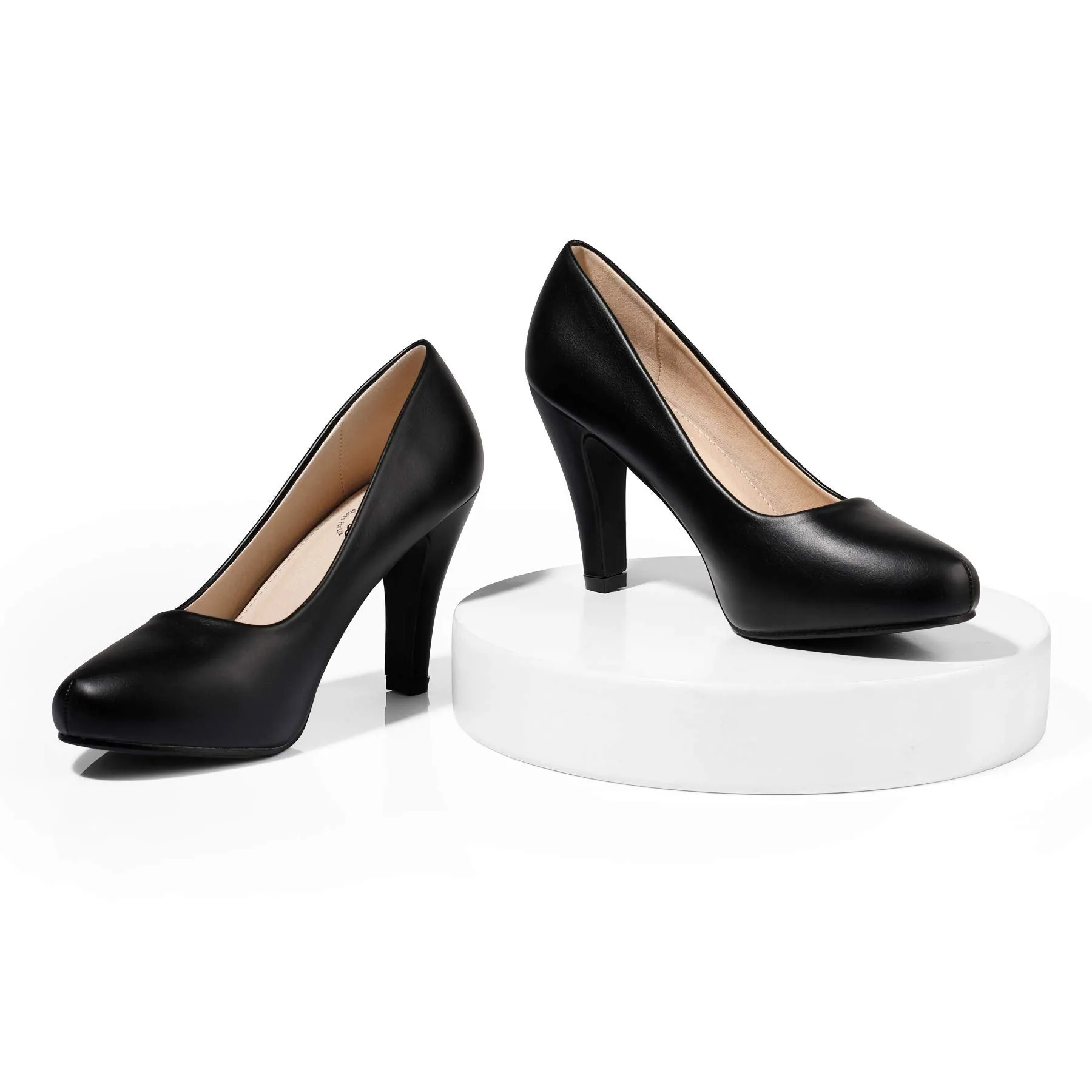 Platform High Heel Pumps