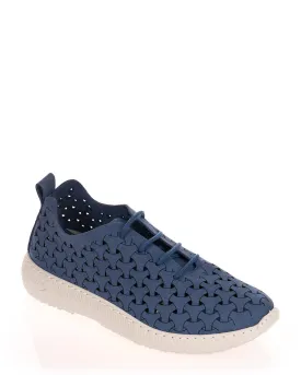 Plumaflex A03702 Navy Casual Shoe