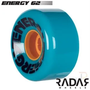 Radar Energy Outdoor Skate Wheels 78a - Various Colours!