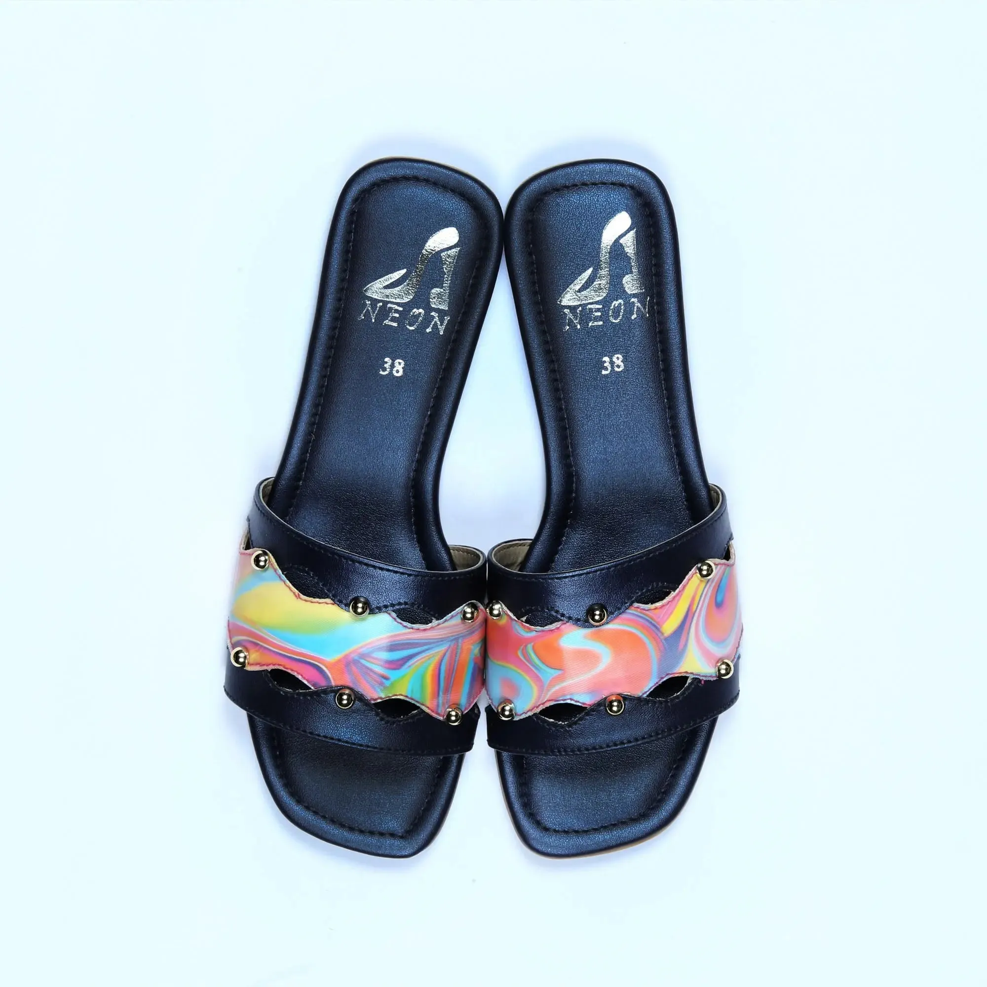 Rainbow Pattern Slides