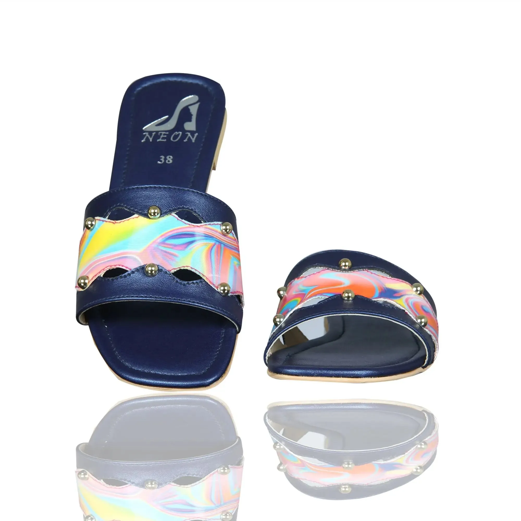 Rainbow Pattern Slides