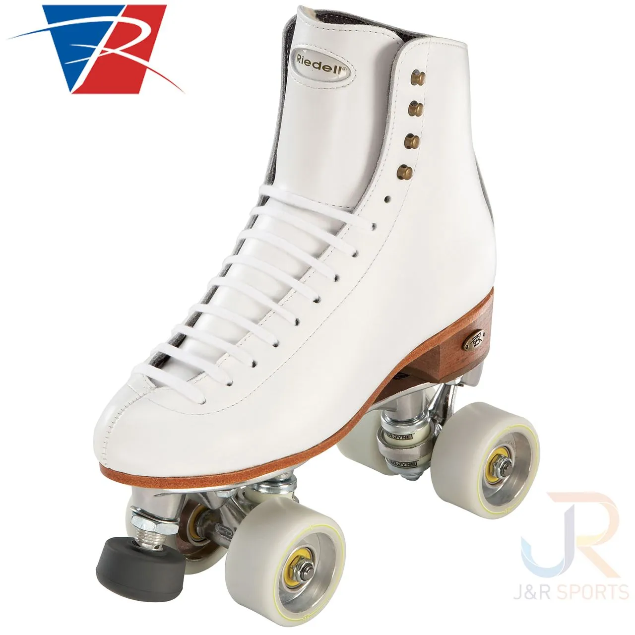 Riedell 220 Epic Artistic Roller Skates - White