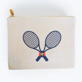 Tweed Tennis Pouch