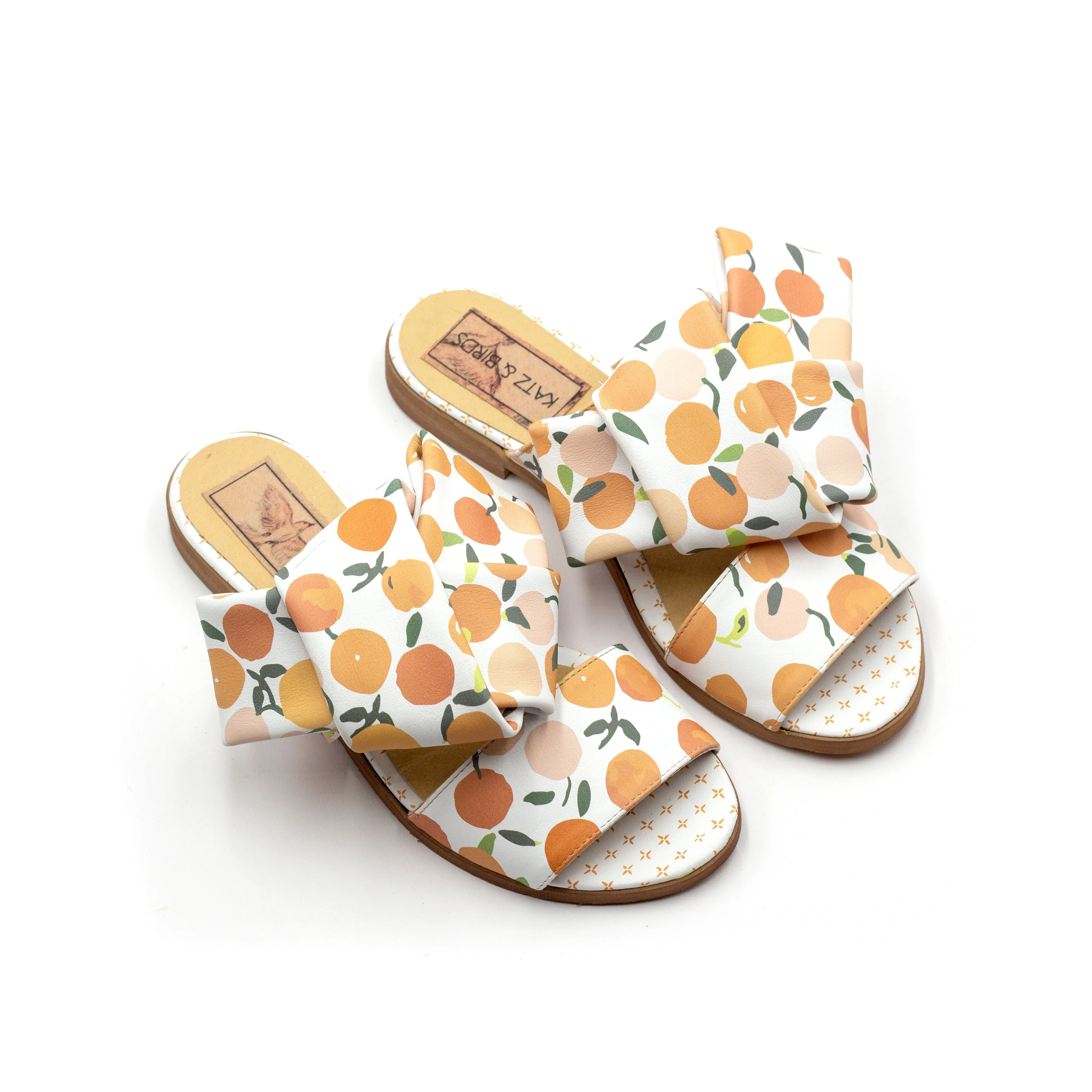 Vitamin C- Oranges Print Flats