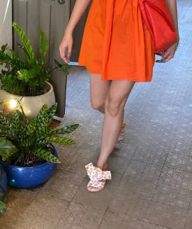 Vitamin C- Oranges Print Flats