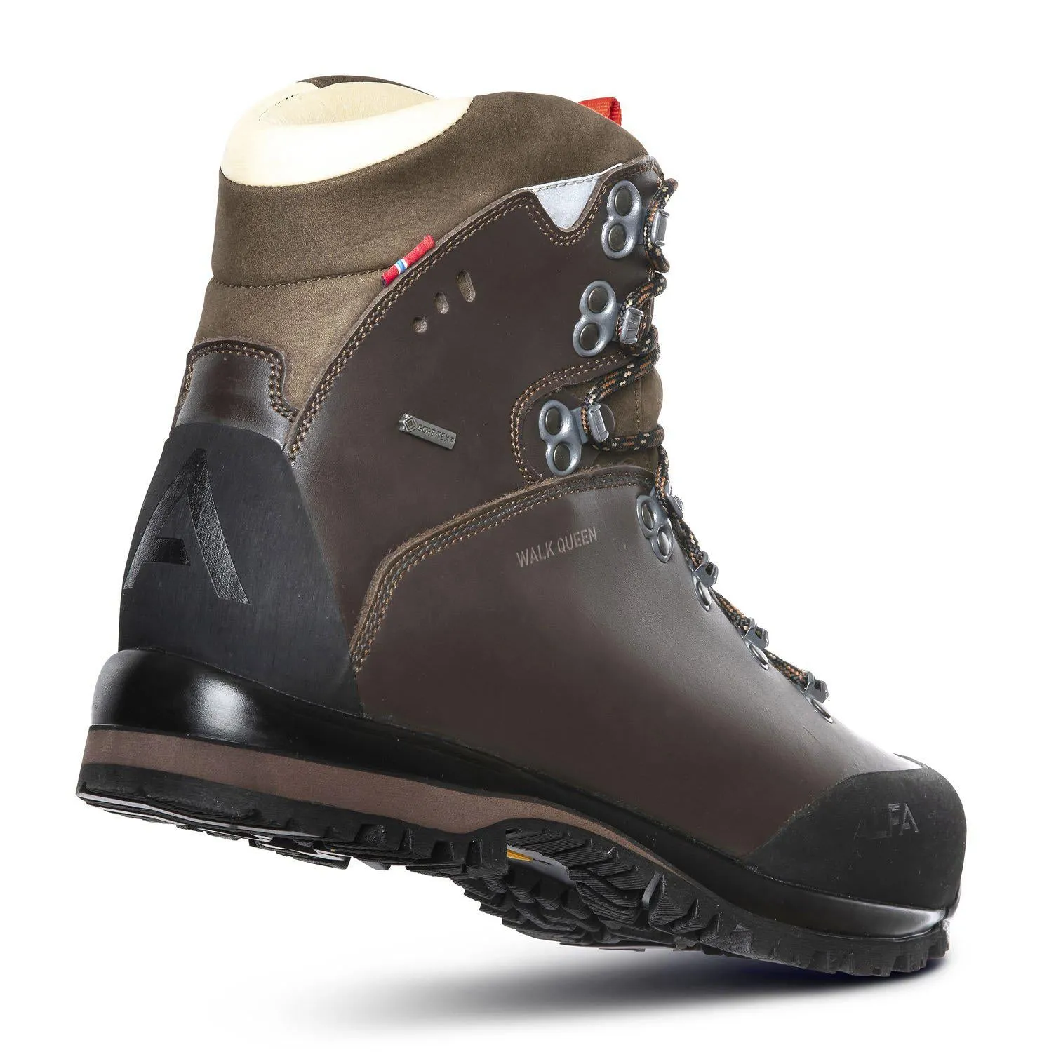 Walk Queen Advance GTX W - Hiking boot leather - CLASSIC BROWN