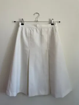 White 70s Skirt